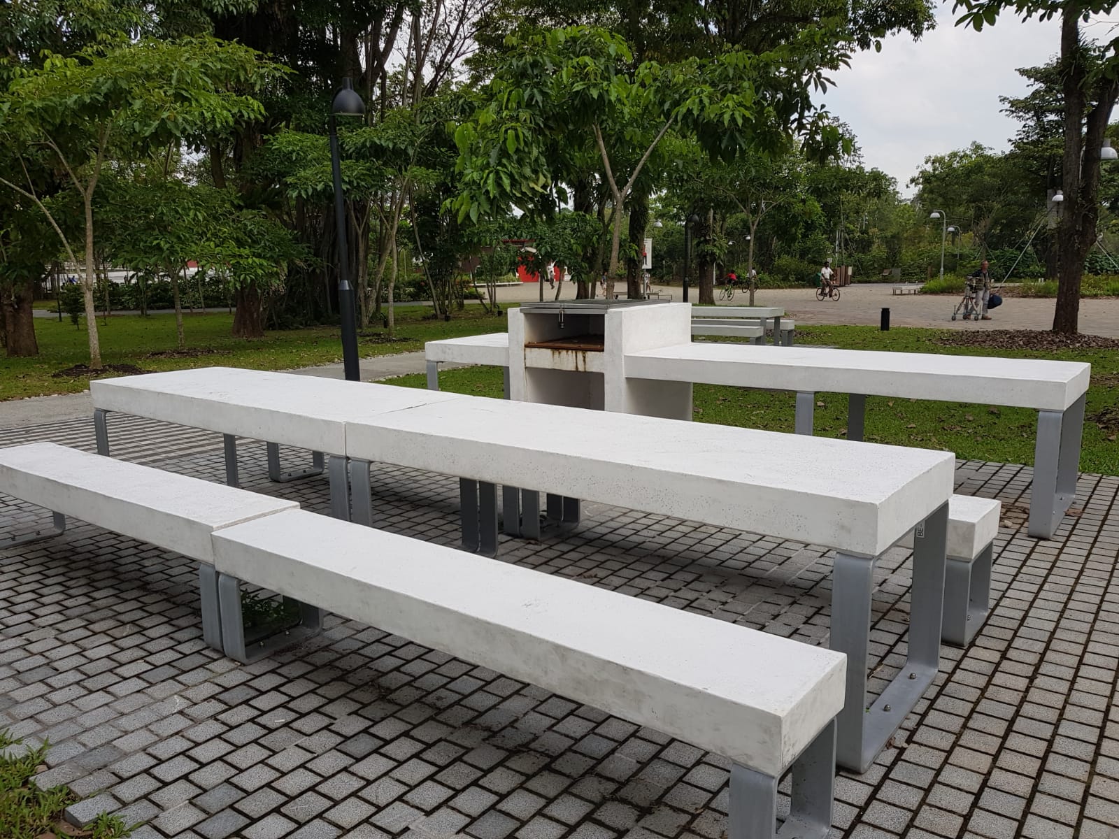 BBQ Pits at Jurong Lake Gardens