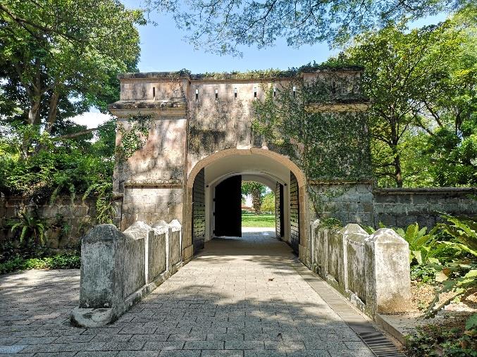 Fort Gate at Fort Canning Park, photograph 2 of 3