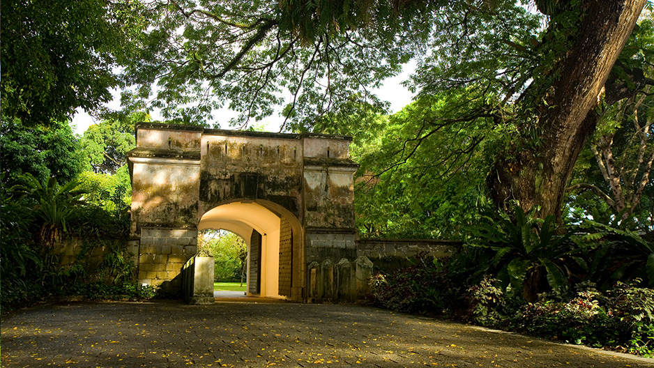 Fort Gate at Fort Canning Park