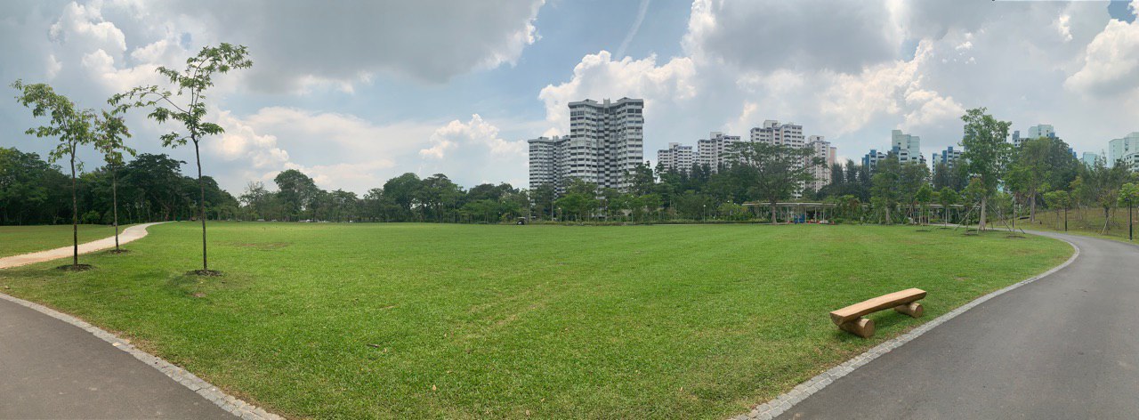 Lakeside Field at Jurong Lake Gardens