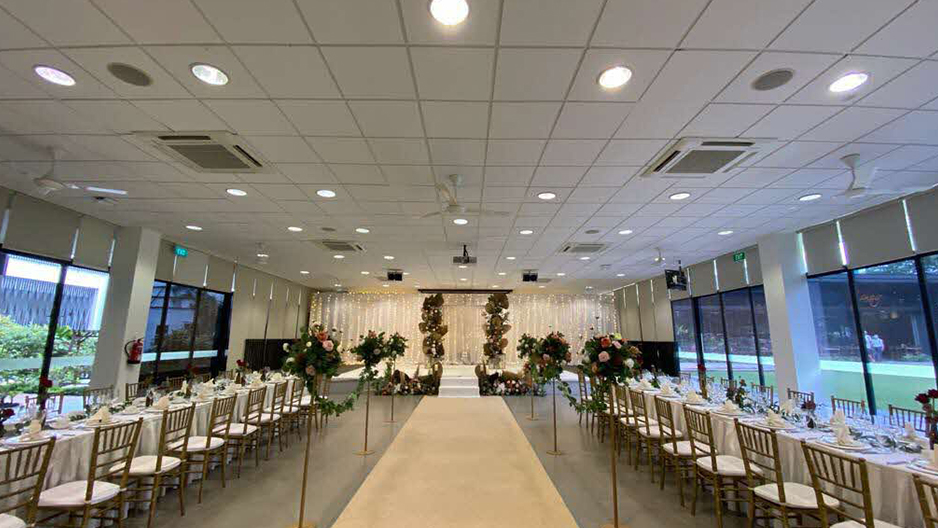 The Multi-Purpose Hall (MPH) with Built-in Stage at HortPark