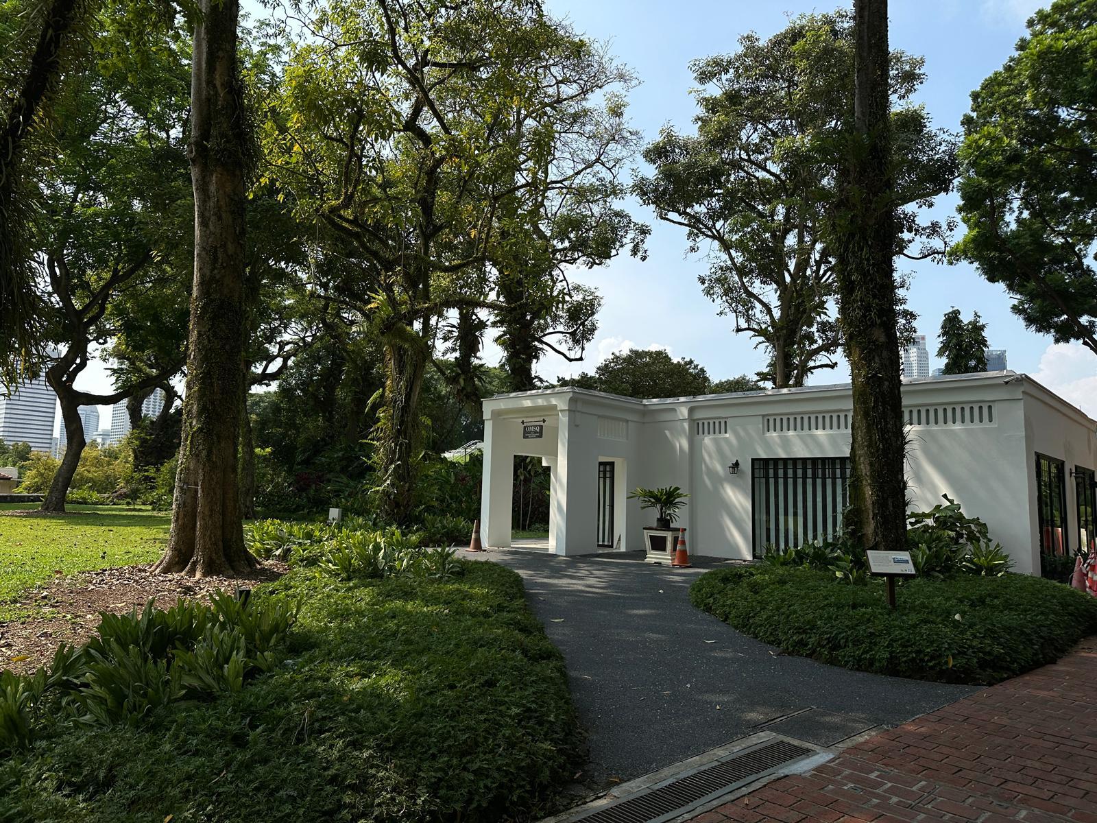 Old Married Soldier's Quarters (OMSQ) at Fort Canning Park, photograph 3 of 14
