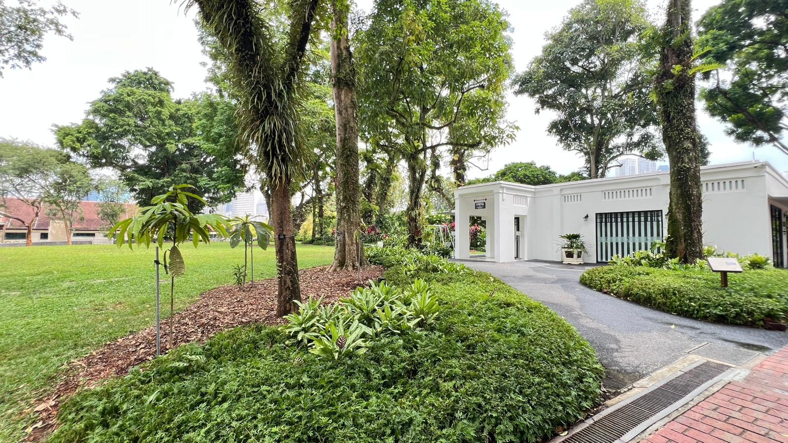 Old Married Soldier's Quarters (OMSQ) at Fort Canning Park, photograph 6 of 14