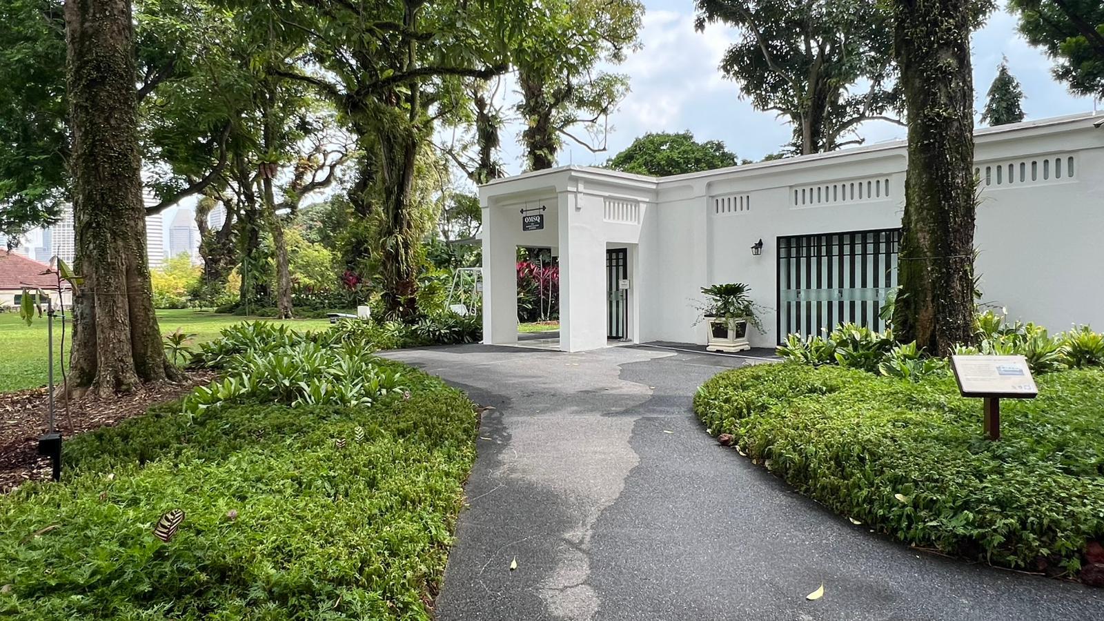 Old Married Soldier's Quarters (OMSQ) at Fort Canning Park