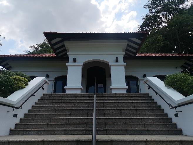 Raffles House and Lawn at Fort Canning Park, photograph 3 of 7