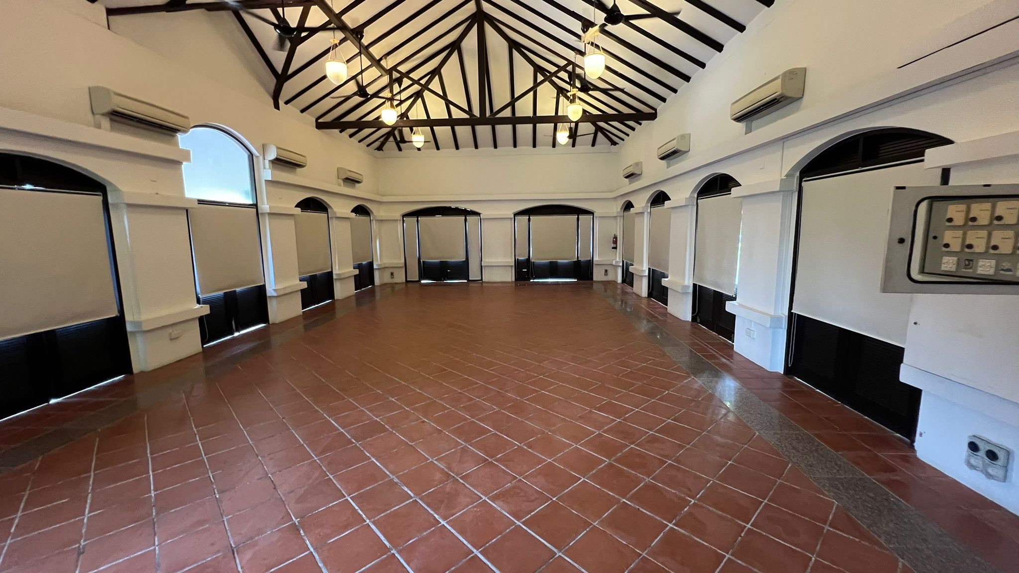 Raffles House and Lawn at Fort Canning Park