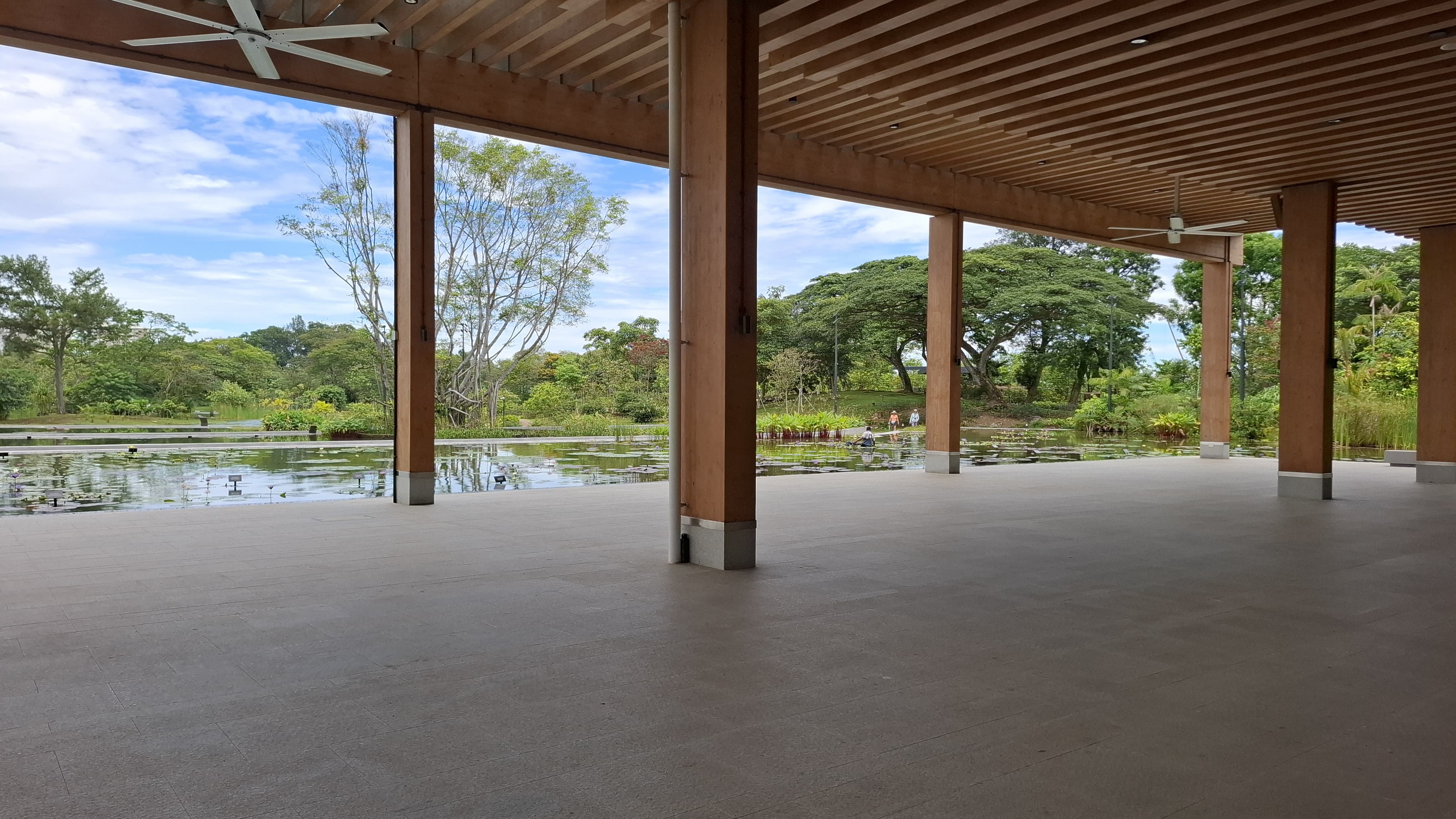 Water Lily Pavilion at Jurong Lake Gardens